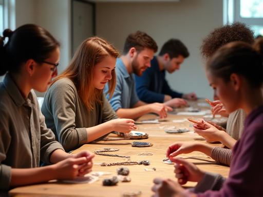 Taller de artesanía en joyería